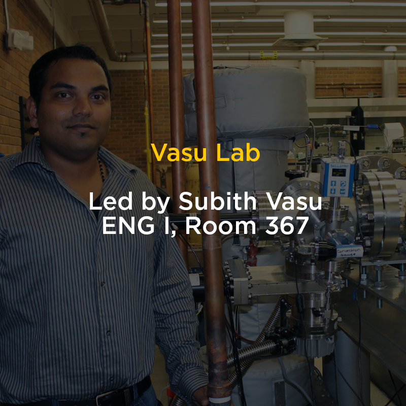 Graphic of Subith Vasu's lab