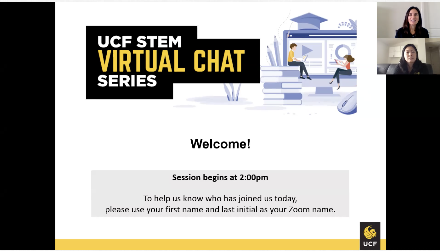 Dr. Huang’s UCF STEM Virtual Chat – UCF BRaIN Lab