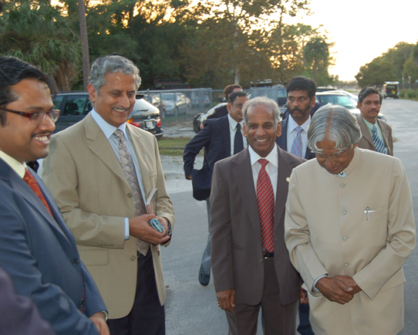 With ex-President of India Dr. Kalam at UCF 2009