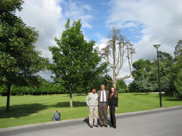With Amit & Denitsa in Ireland conf 2006