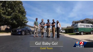 Students who create the Go Baby Go car