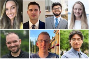 Students who received space grant fellowships